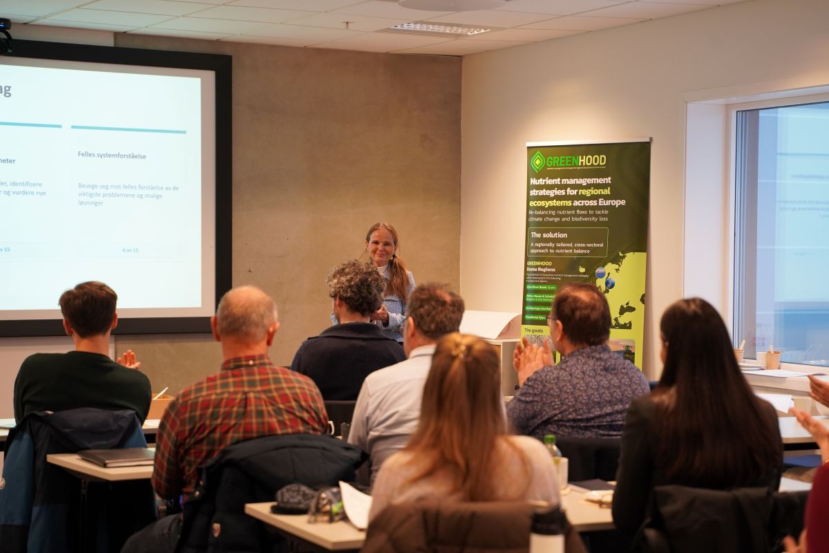 Havbruksaktører utforsker nye muligheter for utnyttelse av fiskeslam